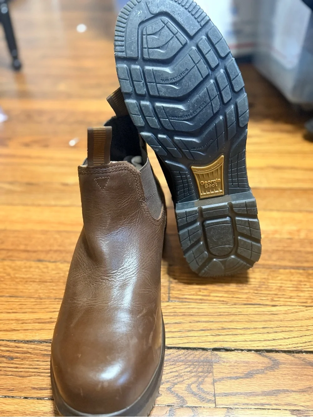Georgia Boot please creasing review