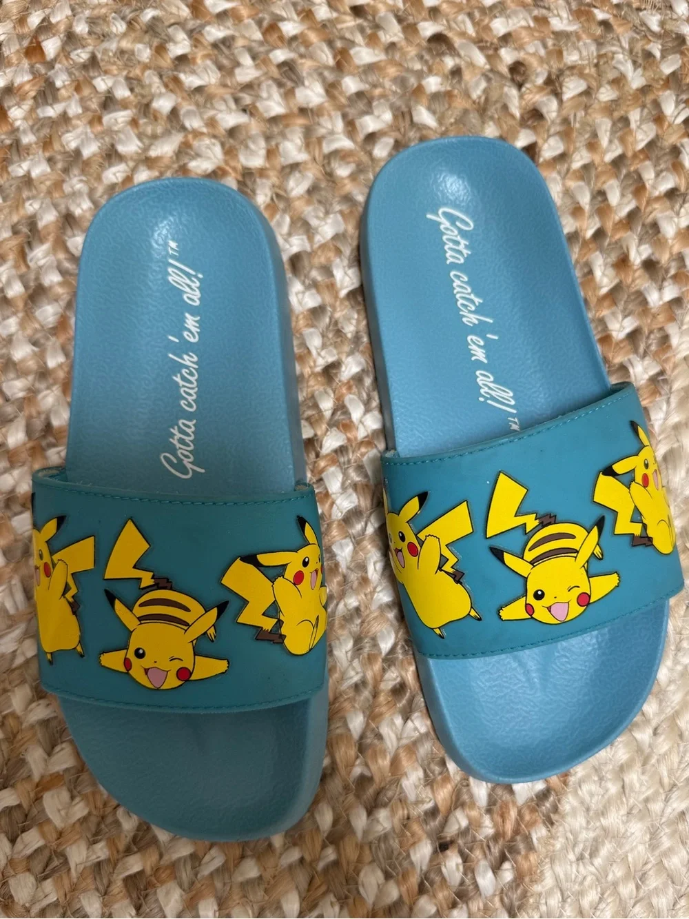 H&M Pokémon Pikachu Slides Sandals