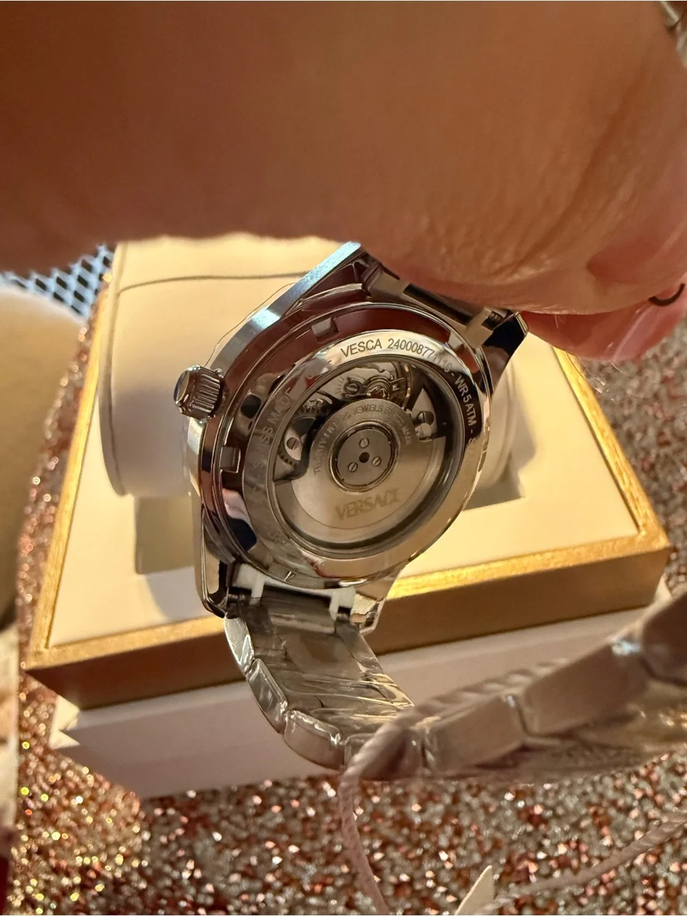 Versace men stainless