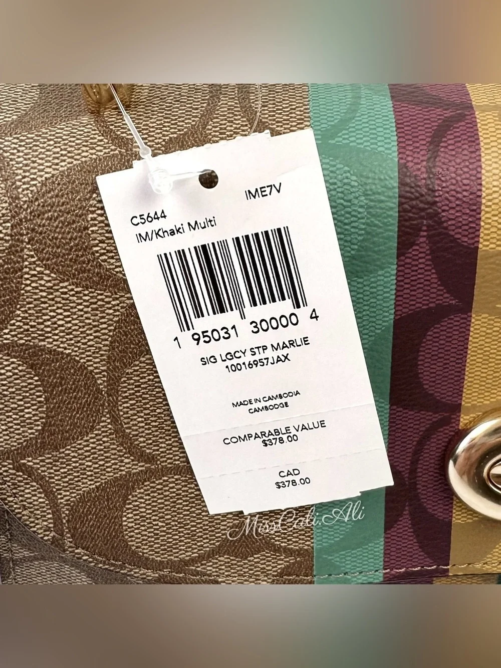 Coach 100% authentic