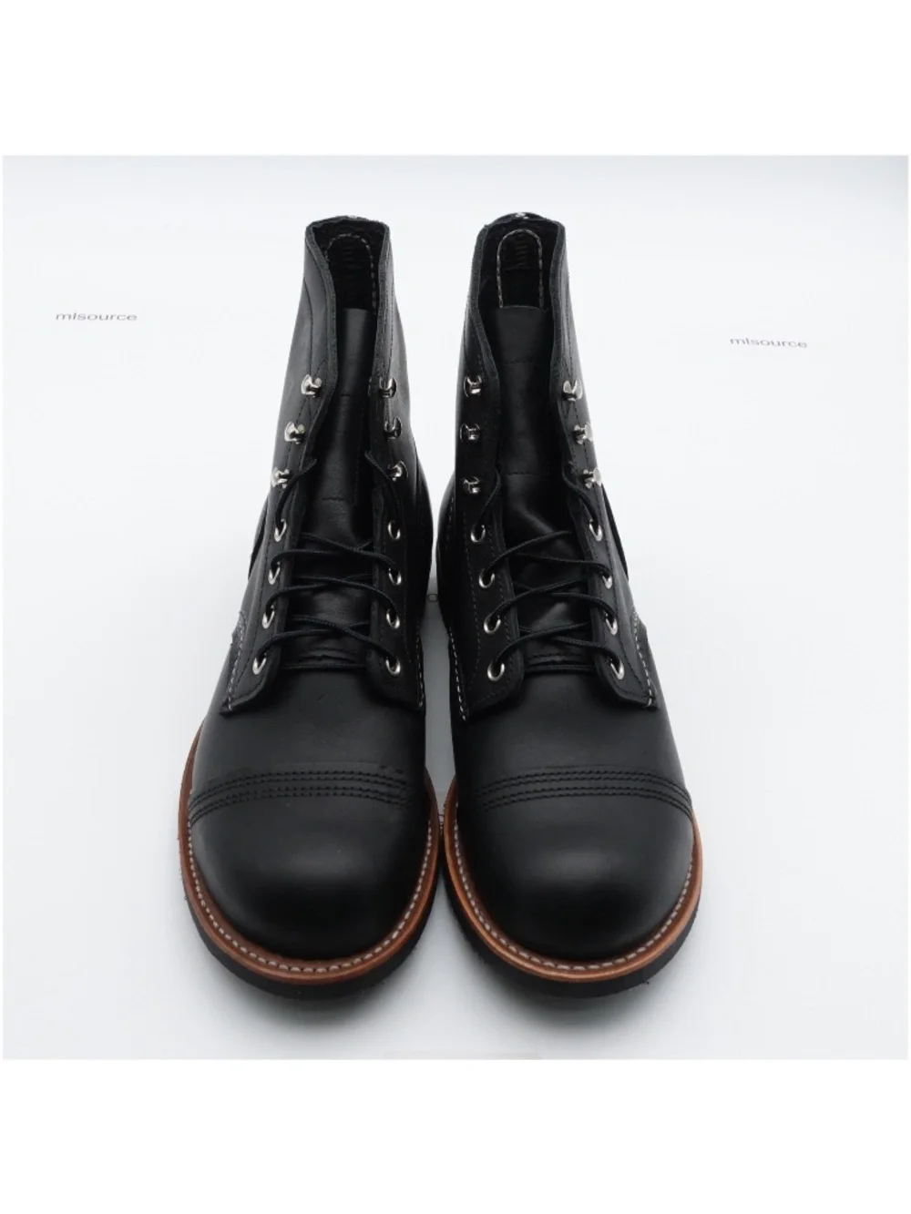 NEW Size 8.5 Men's Red Wing Iron Ranger 6-Inch Made in USA Boots 8084 Black