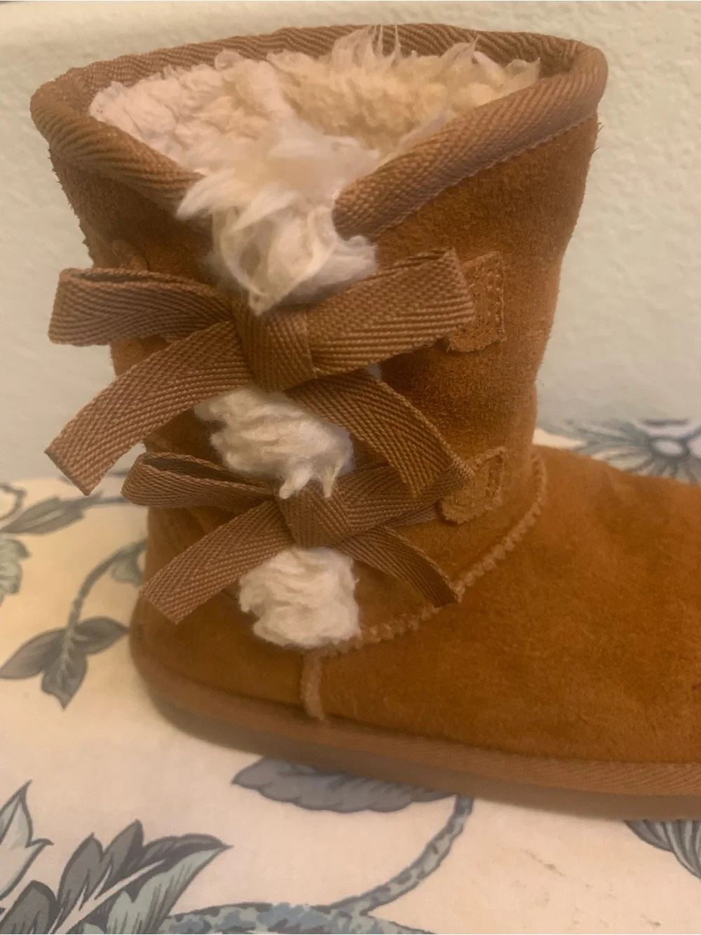 Koolaburra suede boots tan