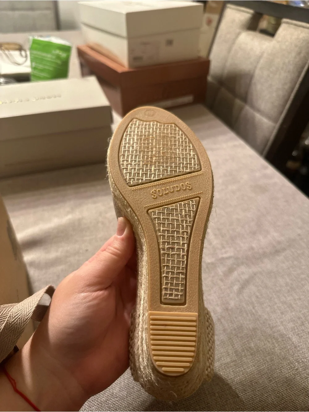 Soludos natural beige