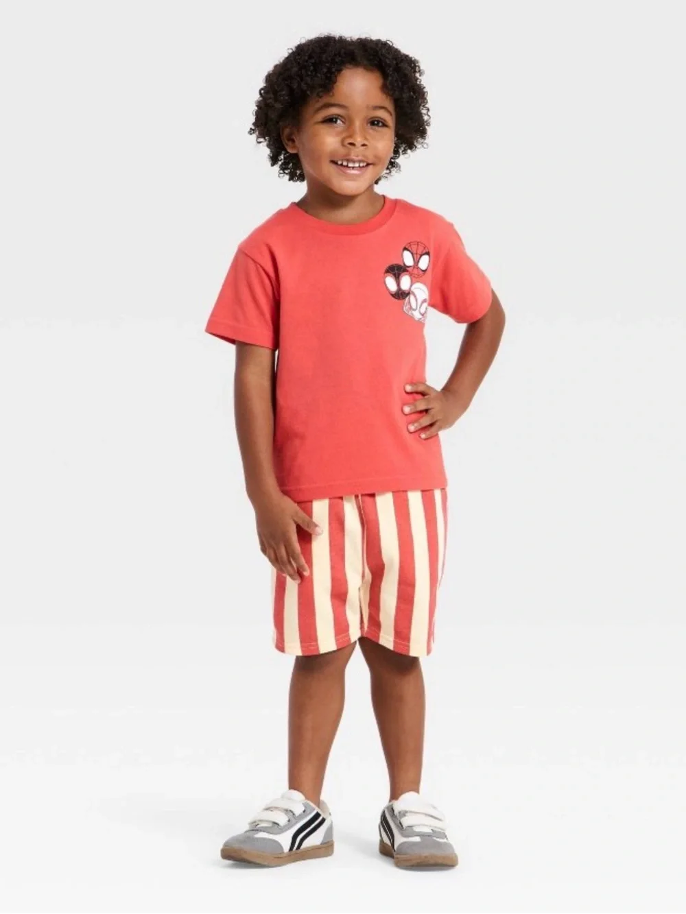 Marvel Spidey & His Friends Short Sleeve Tee & Short Set Size 3T