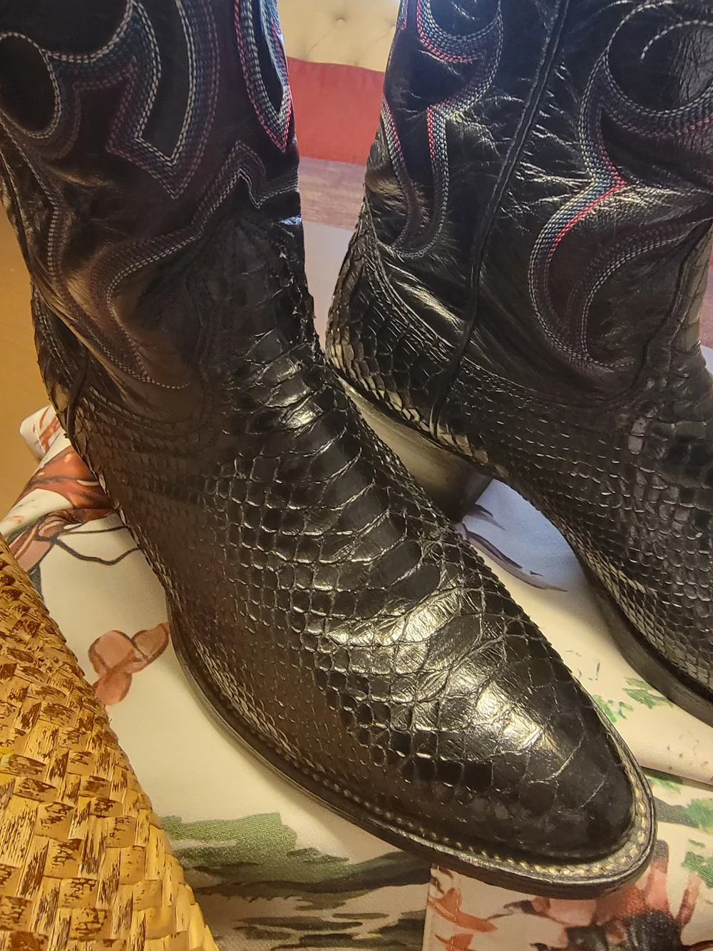 Nocona Boots black cowboy