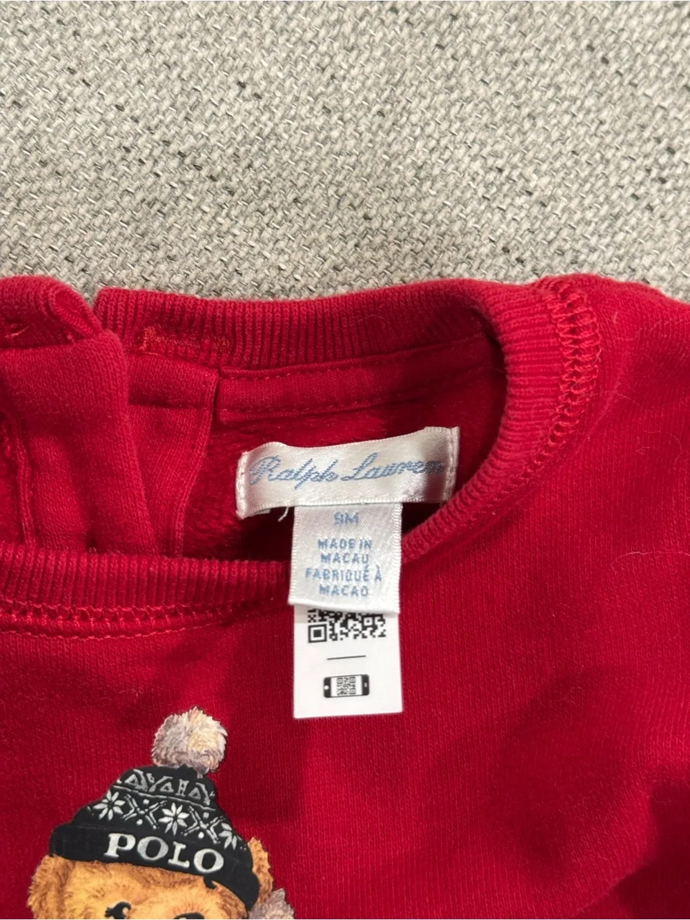 Ralph Lauren soft red