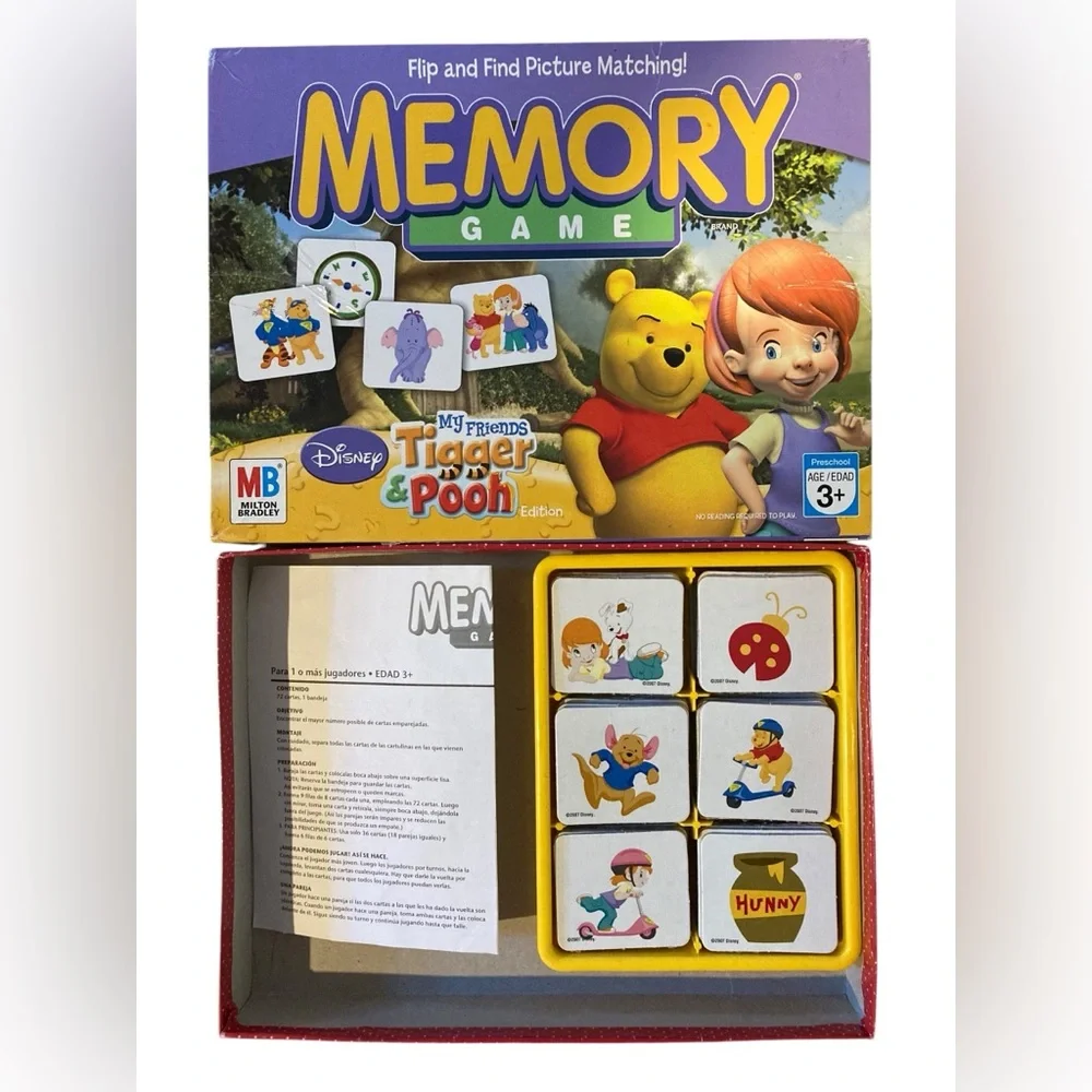 milton bradley memory game