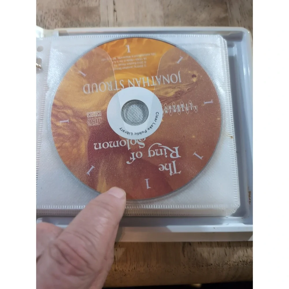 Ring of Solomon by Jonathan Stroud‎ (2010, Compact Disc) Ex Lib