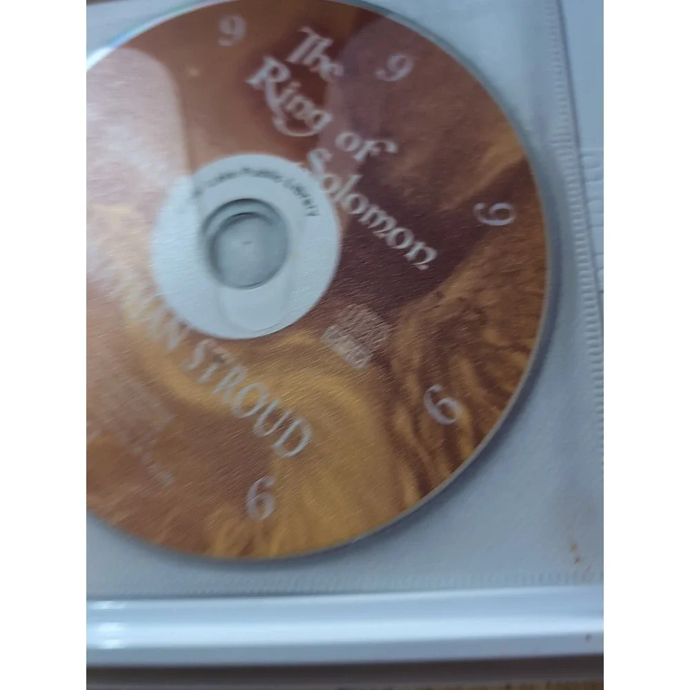 Ring of Solomon by Jonathan Stroud‎ (2010, Compact Disc) Ex Lib