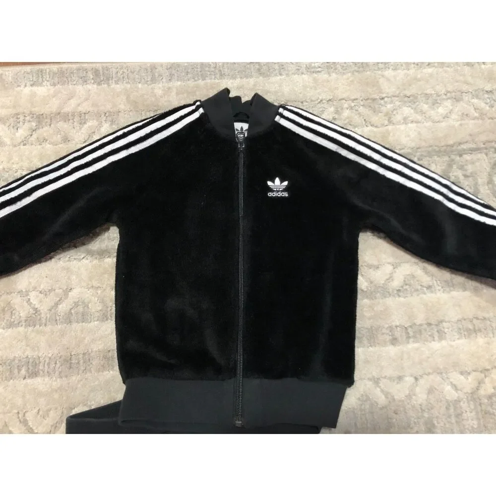 adidas jacket fuzzy