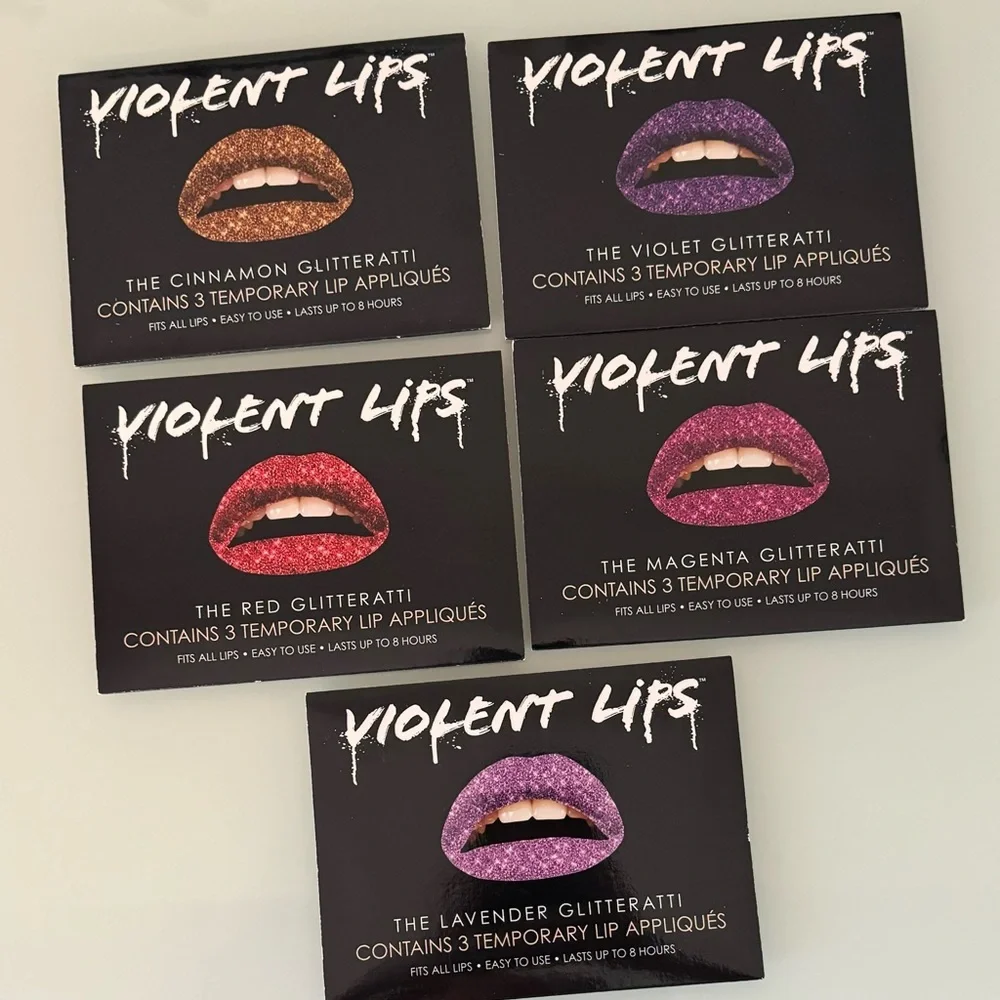 *Violent Lips* Temporary Lip Tattoo Bundle‎