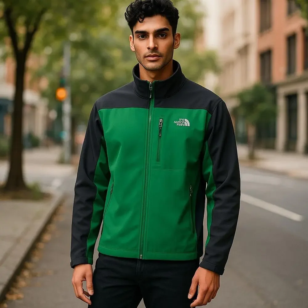 The North Face Mens Jacket M or L 2006‎ Seven Summits Project Kelly Green Black