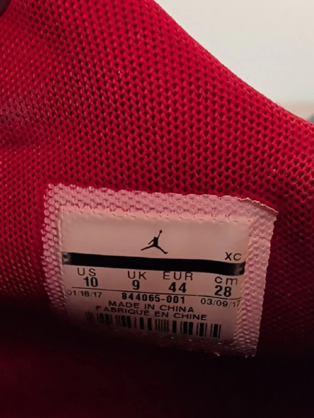 Jordan midfoot red