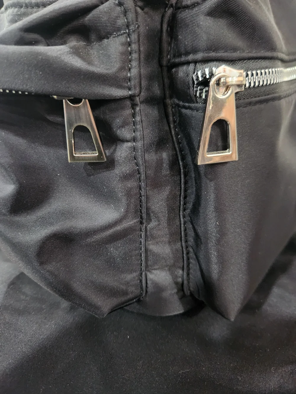 Versace black backpack