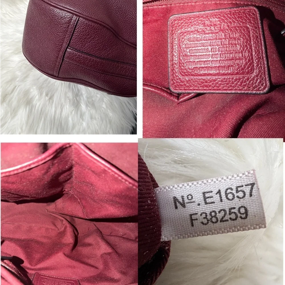 Coach crossbody pebble