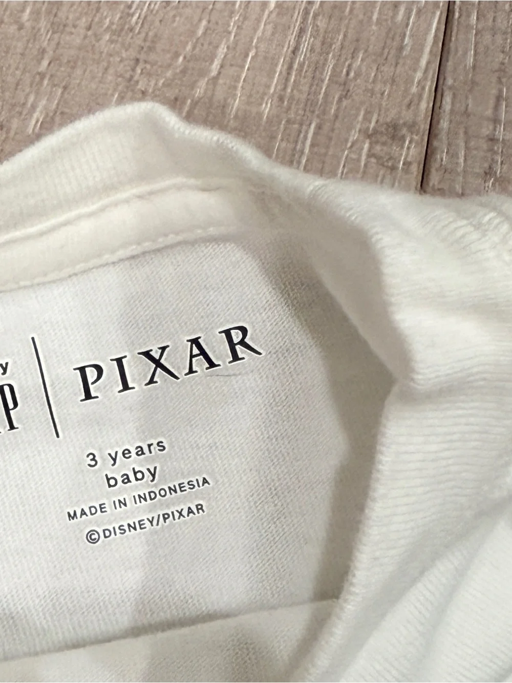 GAP baby pixar