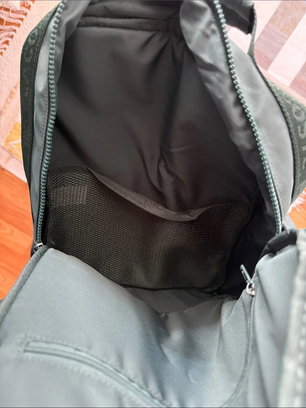Lacoste streamlined backpack