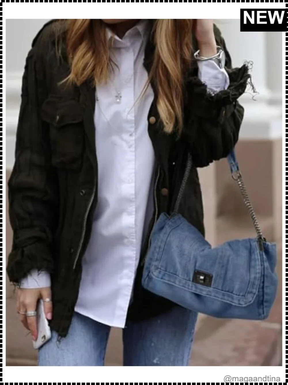 N/A trendy denim
