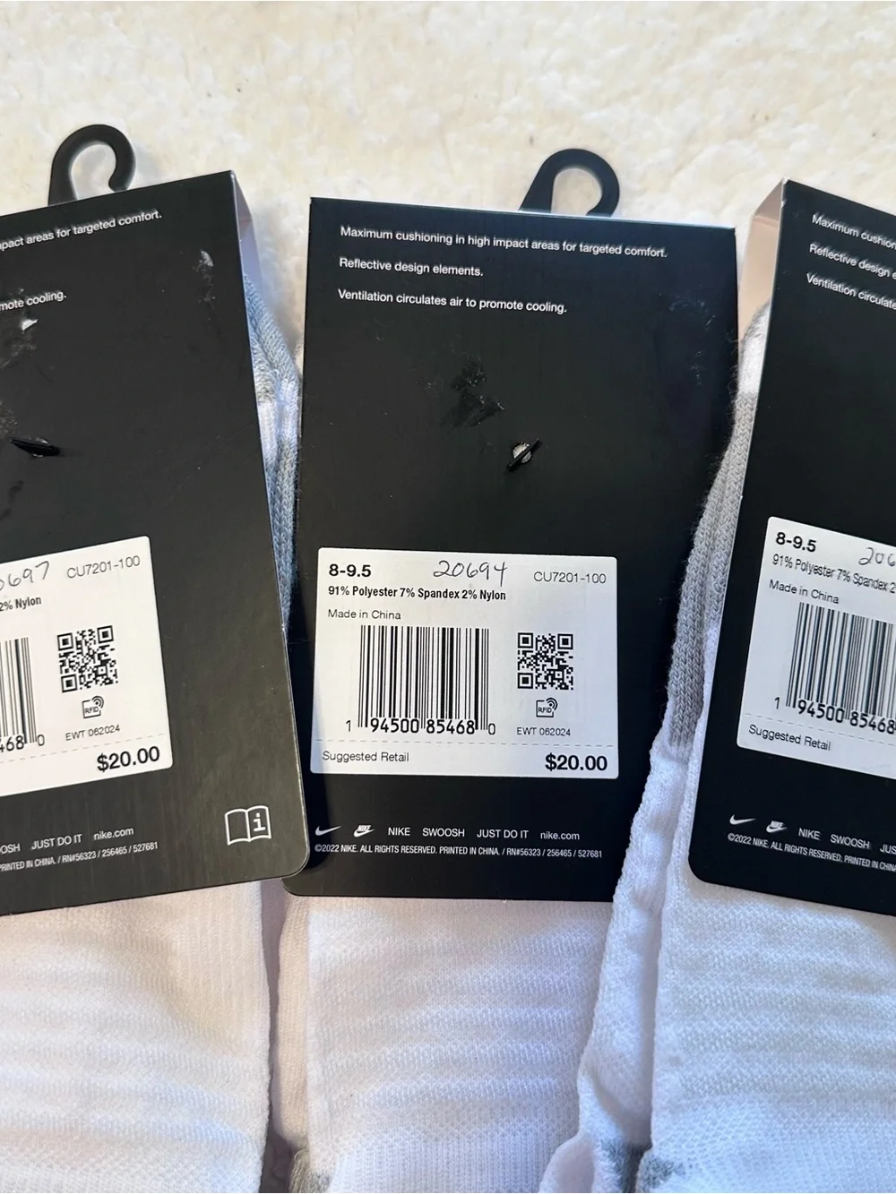 Nike men’s fits