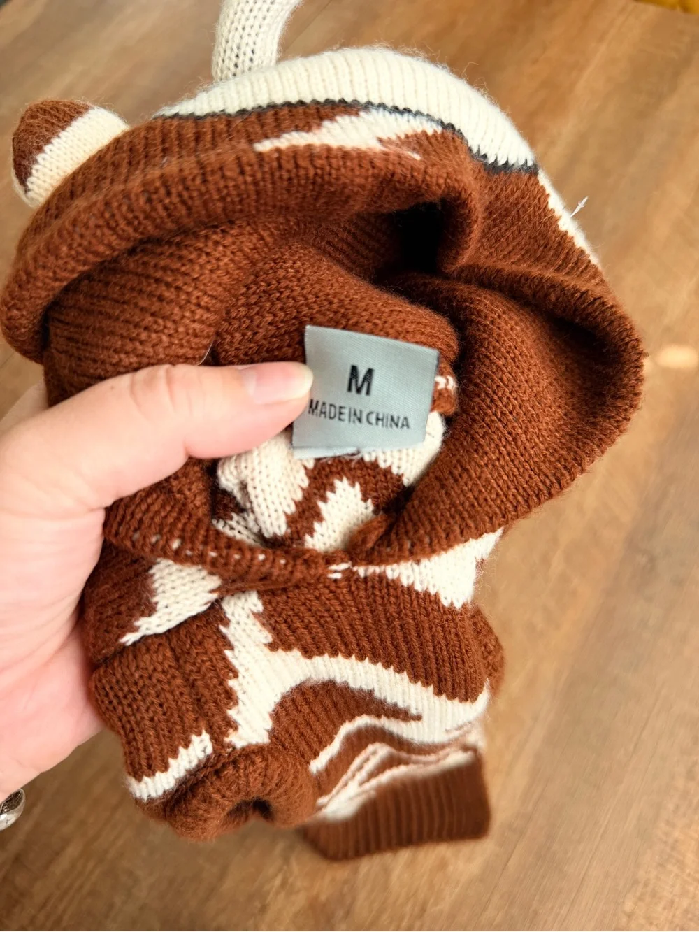 worthy dog cozy brown