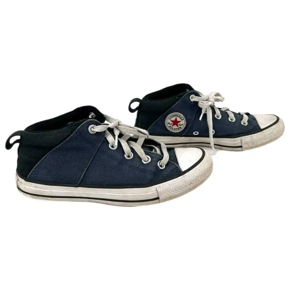 Converse Blue/Black Kids Sneakers | Size 5 Boys Athletic Shoes