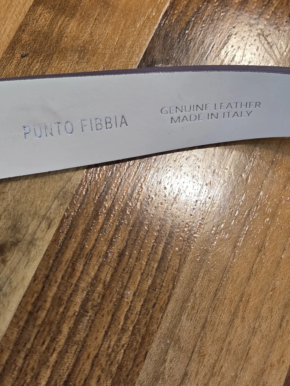 Punto Fibbia italian made