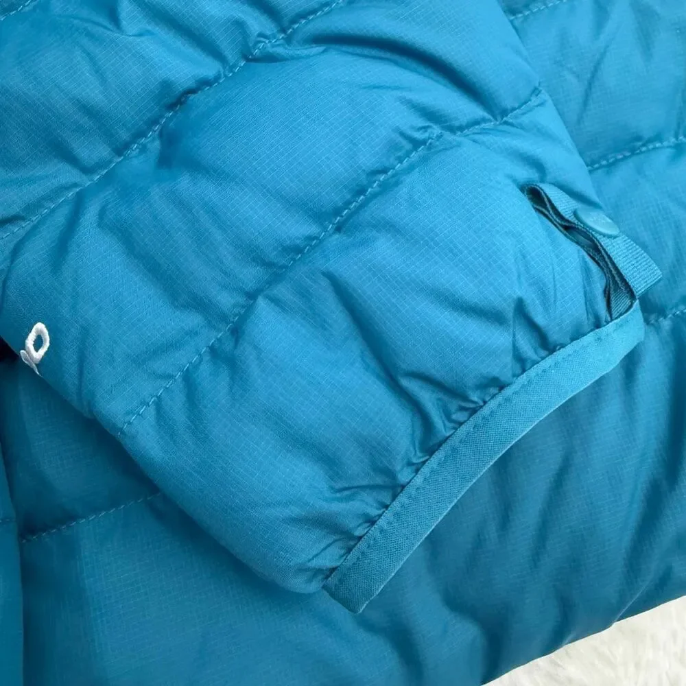 The North Face Men’s Minoqua Down Jacket in Digital Steel Deep Teal Regular Fit