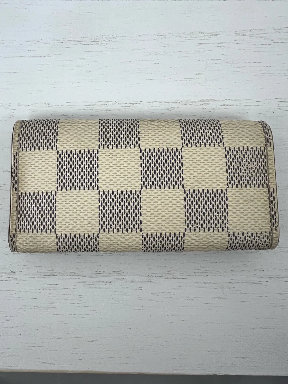 Louis Vuitton Damier Azur 4 Key Ring Holder