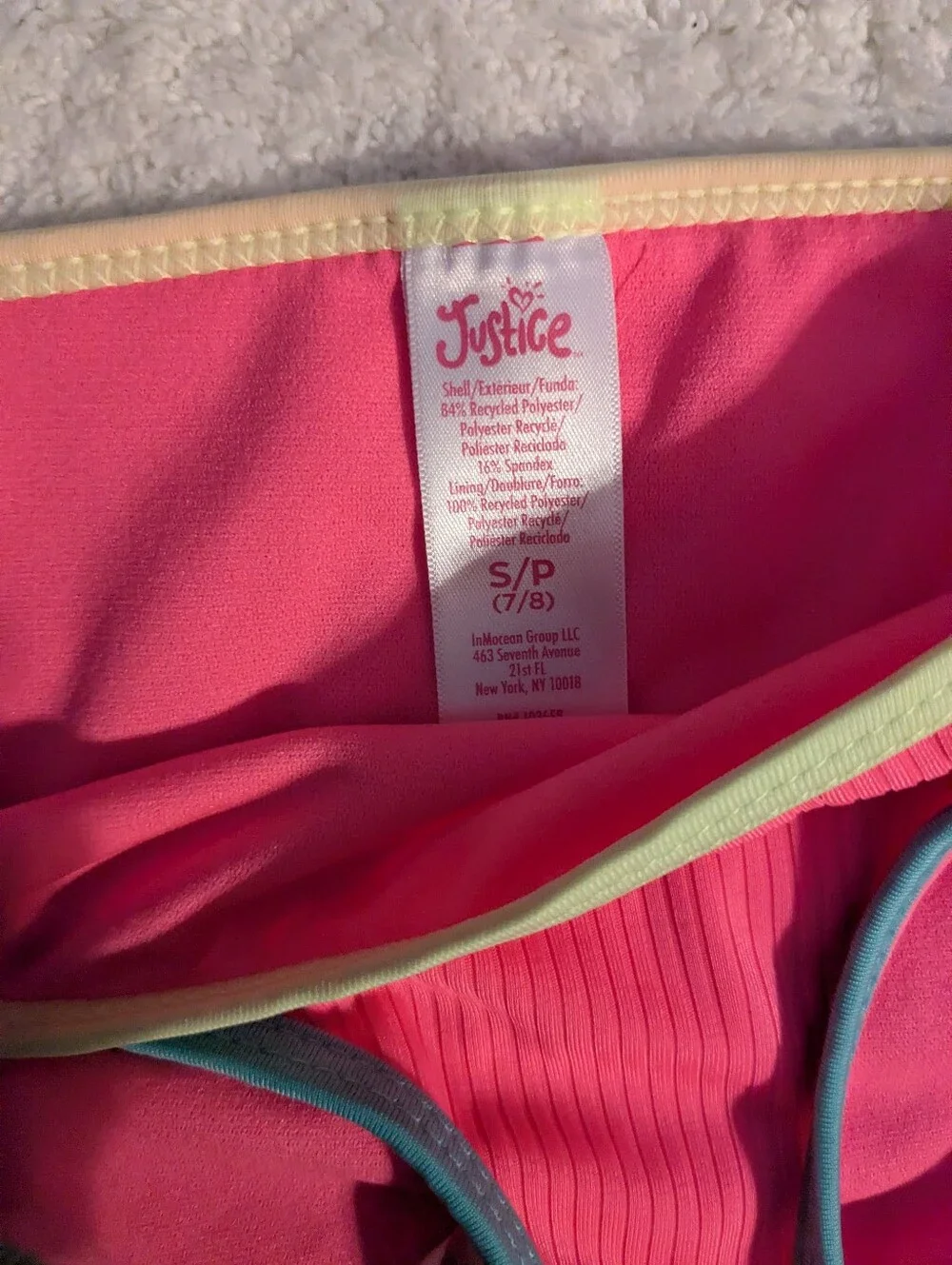 Justice girls piece