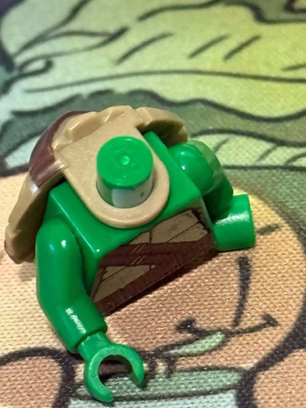 LEGO leonardo minifigure