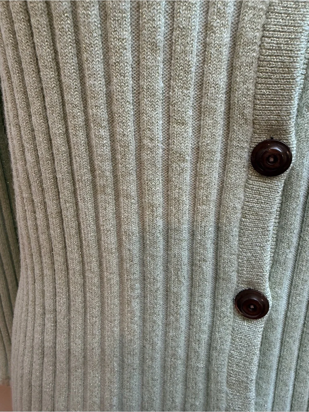 Tory Burch metallic mint
