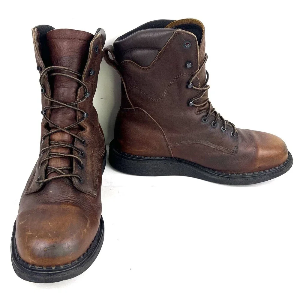 Red Wing Shoes vintage red