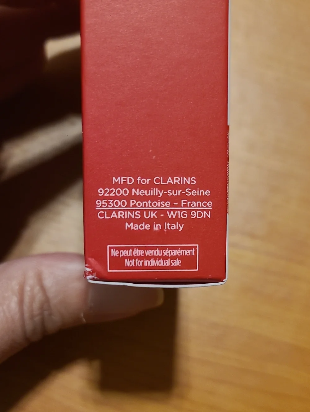 Clarins questions leave