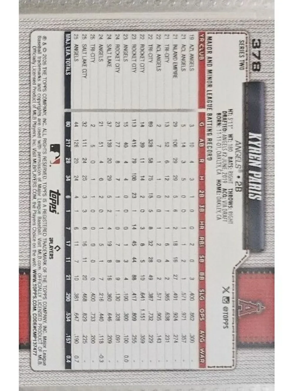 Topps 2026 baseball