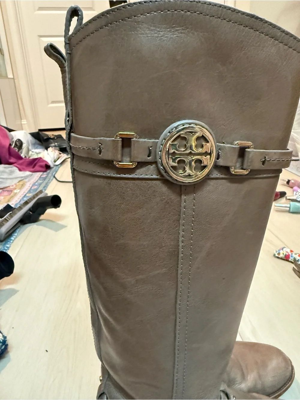 Tory Burch tall leather