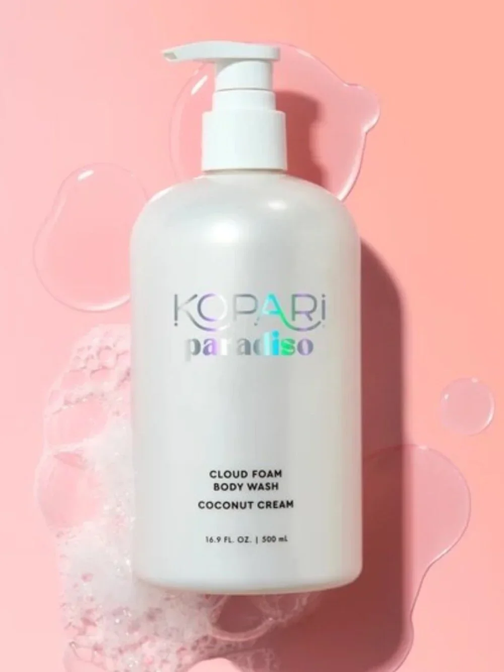 Kopari Paradiso Cloud Foam Body Wash in Coconut Cream 16.9 oz