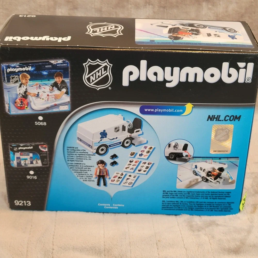 Playmobil nhl zamboni
