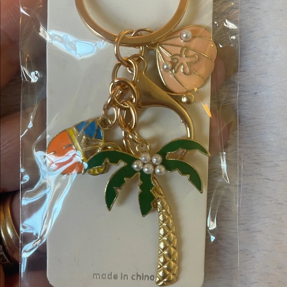 Mint charming keychain
