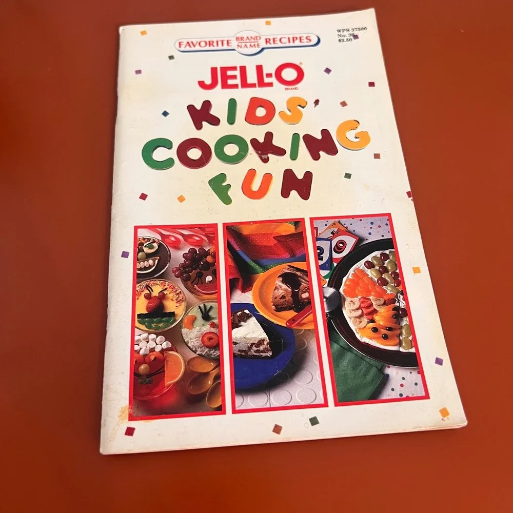 Vintage 1991 Jell-O Kids Cooking Fun Favorite Brand‎ Name Recipes Cookbook No 36