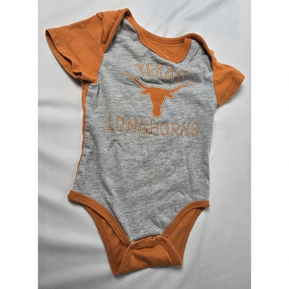 Texas Longhorns Baby Onsie Size‎ 6m