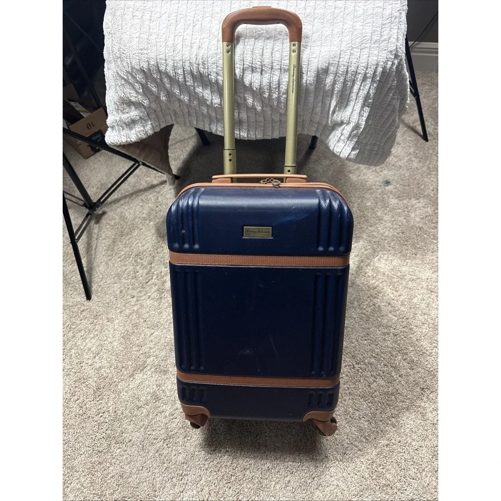Tommy Bahama Hardside Carry-On Spinner USED Nice‎ Travel Ready EUC 14