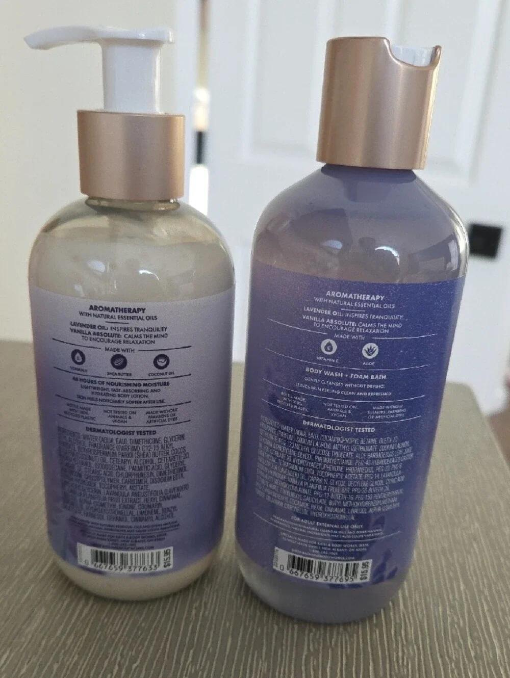 Bath & Body Works relaxing lavender