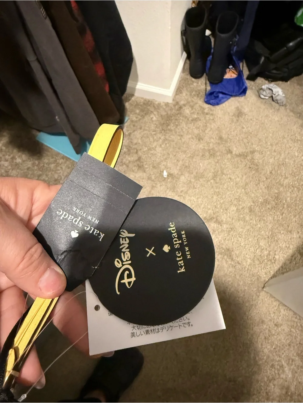 kate spade bright yellow