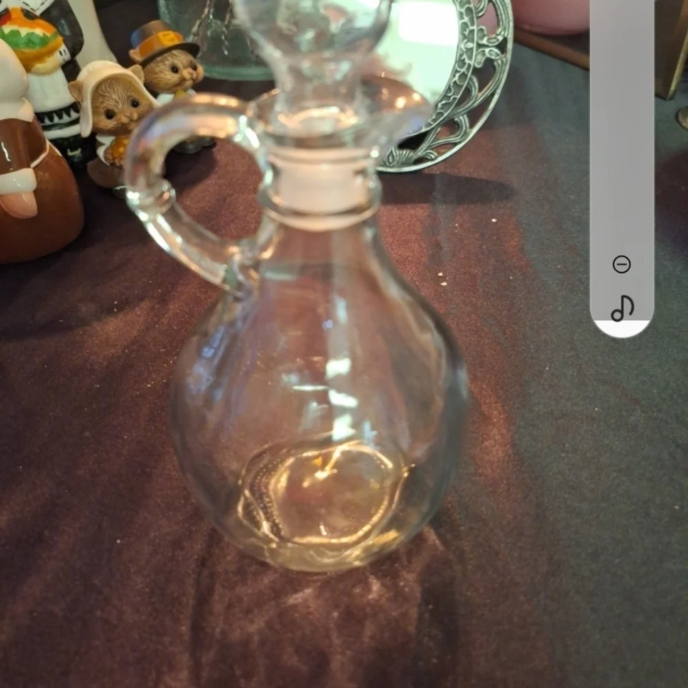Vintage small clear