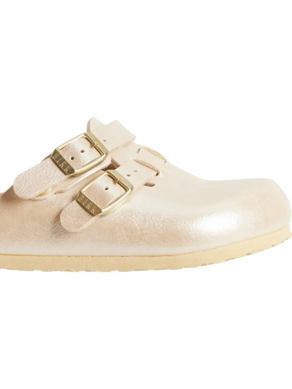 NEW Birkenstock Boston Graceful Clogs Shoes Pearl White Euro 31 BIg Kids Youth 1