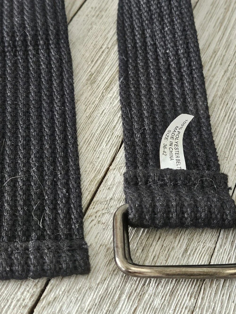 N/A black woven