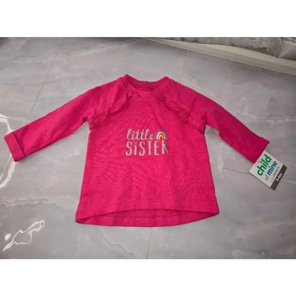 Carter's Girls Size 3-6 Months Fuschia 
