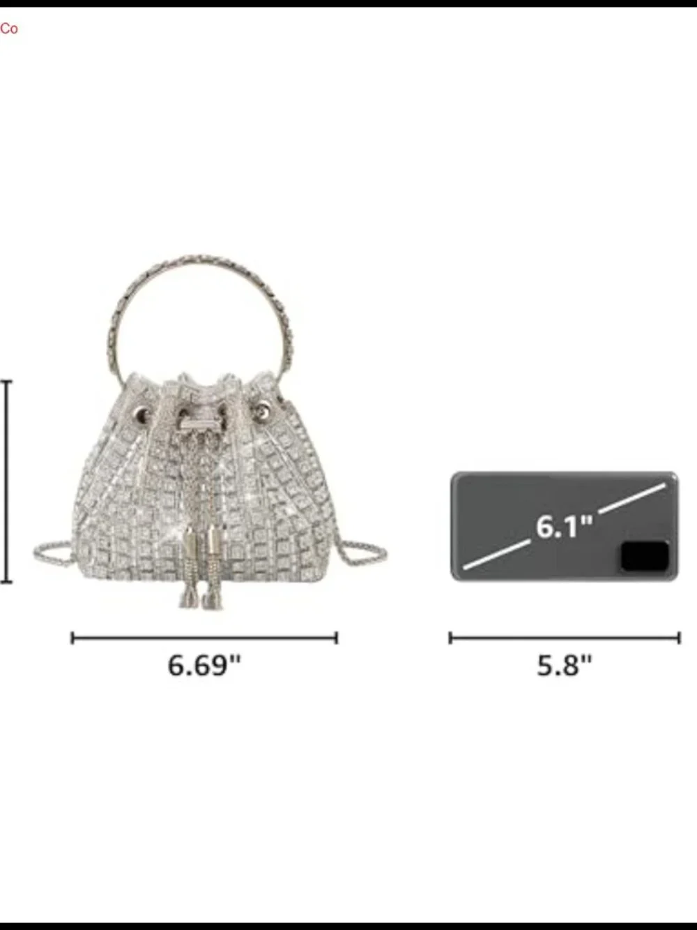 N/A sparkly rhinestone