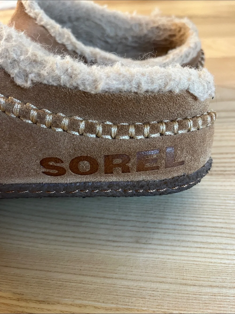 Sorel suede slip