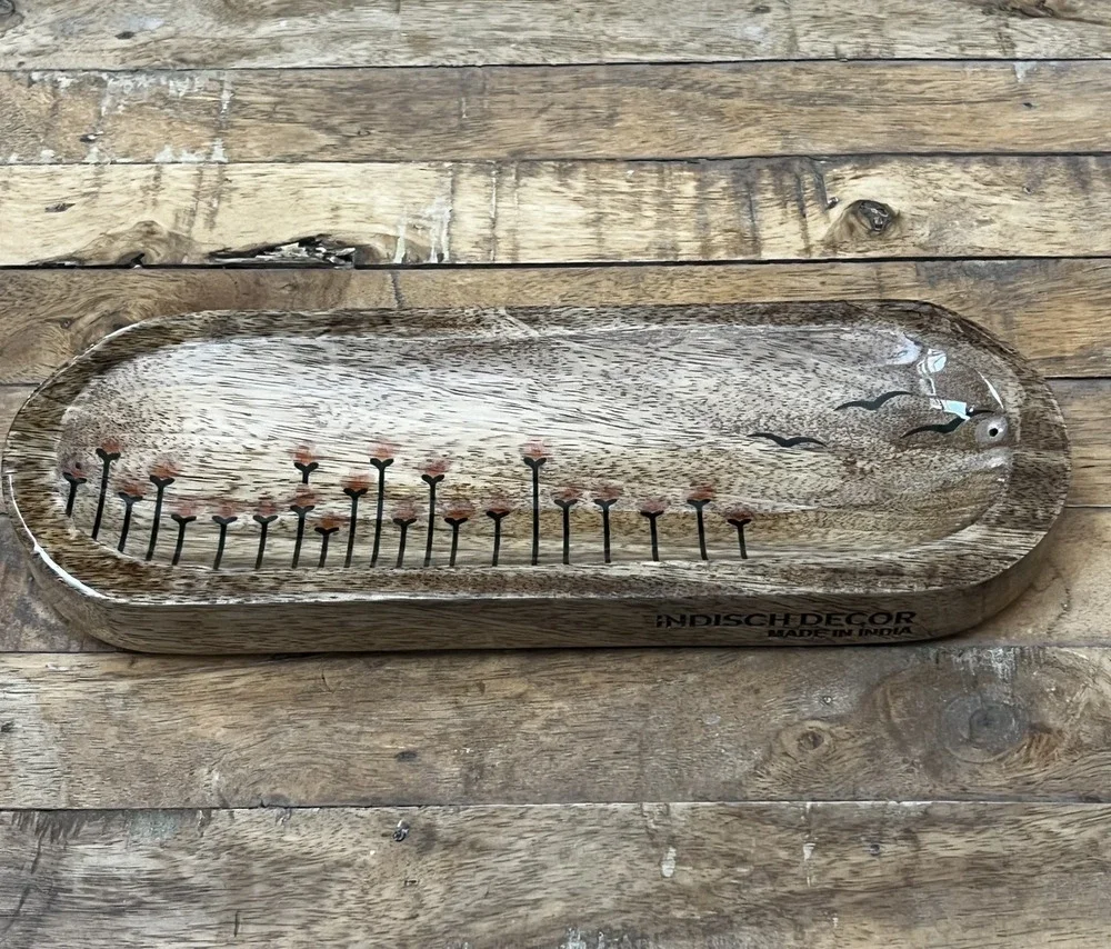 Indisch Decor Mango Wood Incense Holder 11